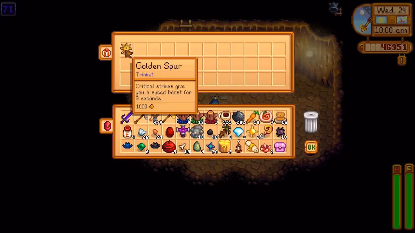 the-golden-spur-whispers-of-speed-in-stardew-valley-s-depths-image-0